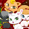Katze-Tagespflege Deluxe Spiel