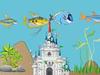 Fisch Aquarium Dekoration Spiel