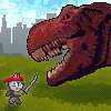 Ninja Cat and Zombie Dinosaurs Spiel