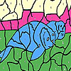 Tired seals coloring Spiel